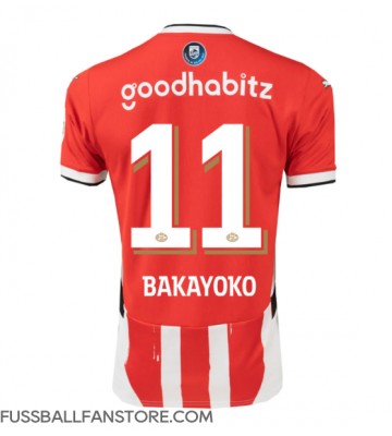 PSV Eindhoven Johan Bakayoko #11 Replik Heimtrikot 2024-25 Kurzarm